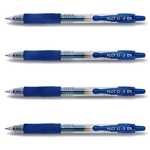 Pilot 4 x Gelschreiber G2-05 Strichstärke 0,3 mm - Blau Pilot 4 x Gelschreiber G2-05 Strichstärke 0,3 mm - Blau von Pilot