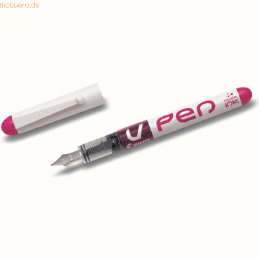 Pilot Einweg-Füllfederhalter V-Pen SVPN-4W pink von Pilot