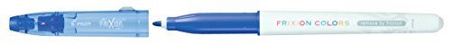 Pilot Frixion Buntstifte, radierbar, mit Faserspitze 12er-Pack blau von Pilot