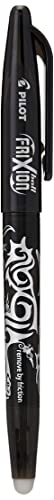Pilot Frixion Tintenroller, radierbar, Schwarz 8 Stück schwarz von Pilot
