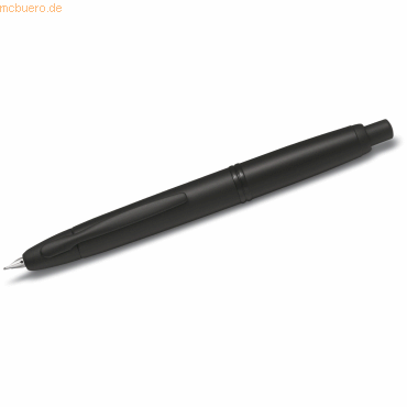 Pilot Füllfederhalter Capless Black Feder B 18 Kt. rhodiniertes Gold von Pilot