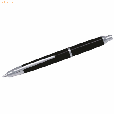 Pilot Füllfederhalter Capless Decimo Feder B schwarz von Pilot