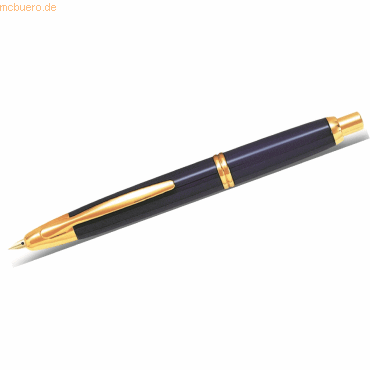 Pilot Füllfederhalter Capless Gold F blau von Pilot