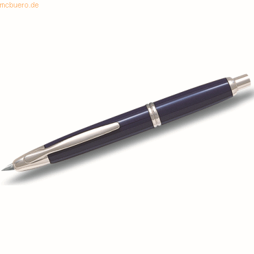 Pilot Füllfederhalter Capless Rhodium B blau von Pilot