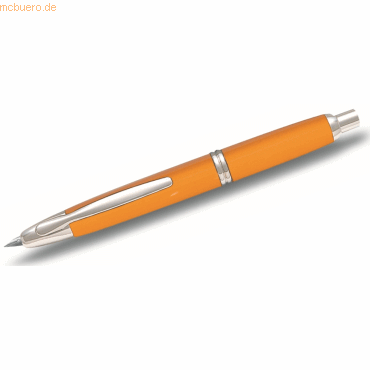 Pilot Füllfederhalter Capless Rhodium B gelb von Pilot