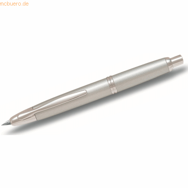 Pilot Füllfederhalter Capless Rhodium B silber von Pilot