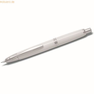 Pilot Füllfederhalter Capless Rhodium F weiß von Pilot