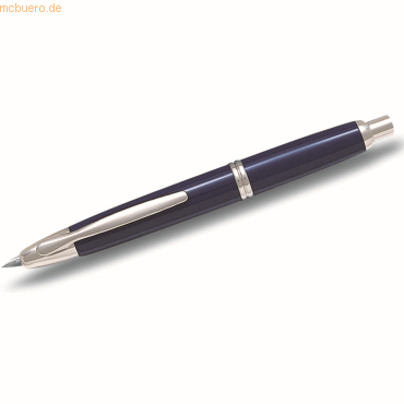 Pilot Füllfederhalter Capless Rhodium M blau von Pilot