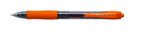 Pilot G2 Druck-Gelschreiber 5er-Set schwarz, blau, rot, grün, orange von Pilot