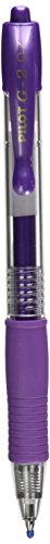 Pilot G207 - Gel-Tintenroller, 0,7-mm-Spitze 0,7 mm Einzelbett Metallic Violet von Pilot