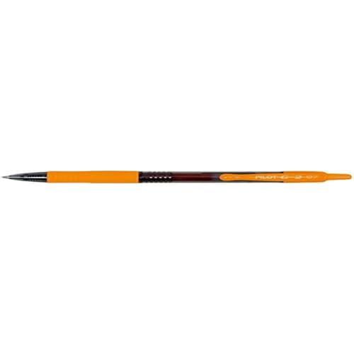 Pilot G207 - Gel-Tintenroller, 0,7-mm-Spitze 0,7 mm Einzelbett Orange von Pilot