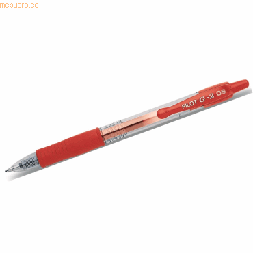 Pilot Gelschreiber G2-5 0,3 rot von Pilot