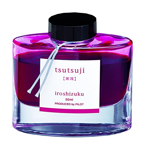 Pilot Iroshizuku Fountain Pen Ink – 50 ml Flasche – Tsutsuji Azalea (Magenta) (Japan Import) von PILOT