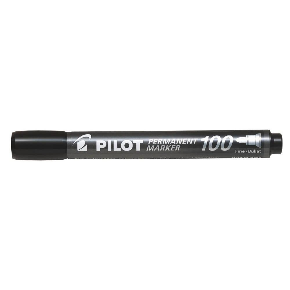 PILOT Permanentmarker 1.0 mm Schwarz von Pilot