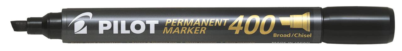 PILOT Permanentmarker 1.0 - 4.0 mm Schwarz von Pilot