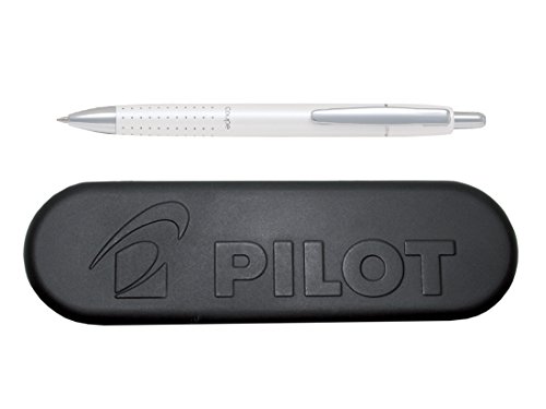 Pilot - Passform – Kugelschreiber – in Metalldose – weiß – mittlere Spitze von Pilot