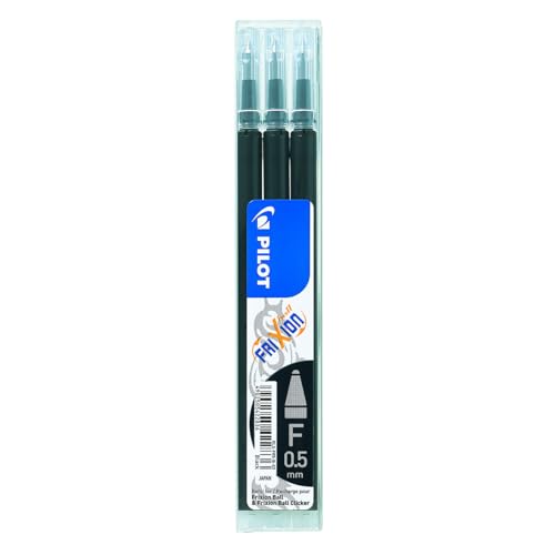 Pilot Pen 2276001F - Ersatzminen Frixion Clicker, Stärke: 0,5 mm, schwarz, 3 Stück Pilot Pen 2276001F - Ersatzminen Frixion Clicker, Stärke: 0,5 mm, schwarz, 3 Stück von Pilot