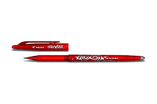Pilot Rot Frixion Kugelschreiber Löschbar Stift Stift 0.7mm Spitze Spitze 0.35mm Line BL-FR7 (6 Stück) von Pilot