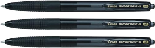 Pilot Set (3 Stifte Druckkugelschreiber Super Grip G pte Durchschnitt schwarz Pilot Set (3 Stifte Druckkugelschreiber Super Grip G pte Durchschnitt schwarz von Pilot