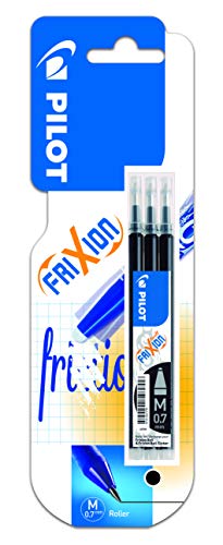 Pilot - Set mit 3 Ersatzteilen von FRIXION BALL & CLICKER Farbe SCHWARZ von PILOT
