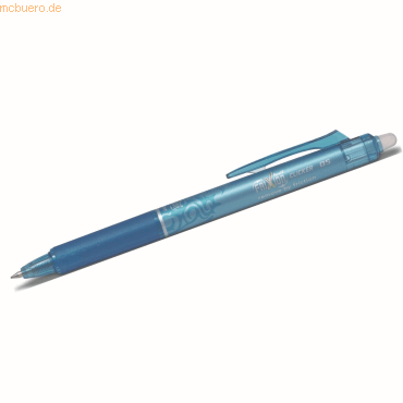 Pilot Tintenroller Frixion Ball Clicker 05 hellblau von Pilot