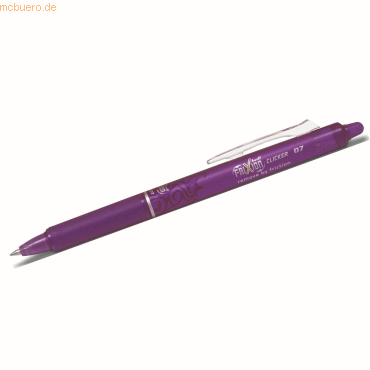 Pilot Tintenroller Frixion Ball Clicker 07 violett von Pilot