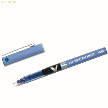 Pilot Tintenroller Hi-Tecpoint V5 0,25 blau von Pilot