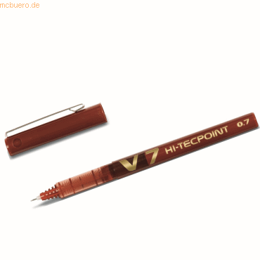 Pilot Tintenroller Hi-Tecpoint V7 0,35 rot von Pilot