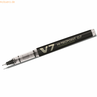 Pilot Tintenroller Hi Tecpoint V7 BG 0,4 schwarz von Pilot