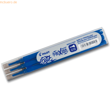 Pilot Tintenroller Nachfüllmine Frixion Point 0,3mm VE=3 Stück blau Pilot Tintenroller Nachfüllmine Frixion Point 0,3mm VE=3 Stück blau von Pilot