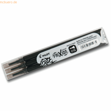 Pilot Tintenroller Nachfüllmine Frixion Point 0,3mm VE=3 Stück schwarz Pilot Tintenroller Nachfüllmine Frixion Point 0,3mm VE=3 Stück schwarz von Pilot