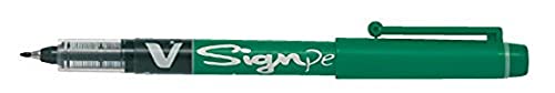 Pilot V Sign Pen Flüssigtinte 2,0 mm Spitze, grün, 12 Stück Pilot V Sign Pen Flüssigtinte 2,0 mm Spitze, grün, 12 Stück von Pilot