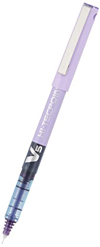 Pilot V5 Tintenroller mit Nadelspitze 0,5 mm Schreibspitze 0,3 mm Strichbreite 12 Stück violet Pilot V5 Tintenroller mit Nadelspitze 0,5 mm Schreibspitze 0,3 mm Strichbreite 12 Stück violet von Pilot