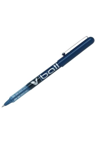 Pilot VB5 Tintenroller 0,5 mm Schreibspitze 0,3 mm Strichbreite 12 Stück blau von Pilot