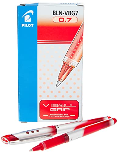 Pilot VBall VB5 Tintenroller mit Griffzone 0,5 mm Schreibspitze 0,25 mm Strichbreite 12 Stück rot Pilot VBall VB5 Tintenroller mit Griffzone 0,5 mm Schreibspitze 0,25 mm Strichbreite 12 Stück rot von Pilot