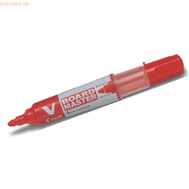 Pilot Whiteboardmarker V Board Master 2,3mm Rundspitze rot Pilot Whiteboardmarker V Board Master 2,3mm Rundspitze rot von Pilot