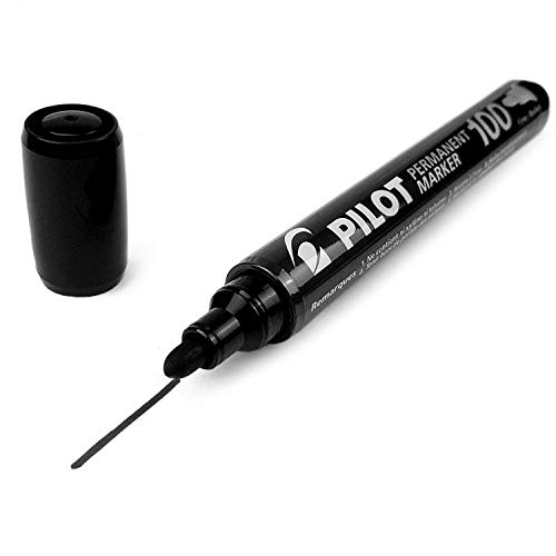 Pilot sca-100 Kugelspitze Permanent Marker Stift - fein 4.0mm-4.5mm Spitze - schwarz - einzeln Stift Pilot sca-100 Kugelspitze Permanent Marker Stift - fein 4.0mm-4.5mm Spitze - schwarz - einzeln Stift von Pilot