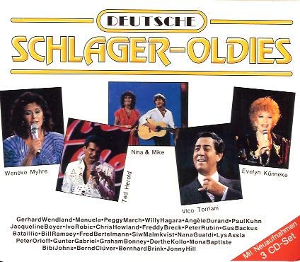 Deutsche Schlager-Oldies with re-recordings (3 CD-Set) von Pilz