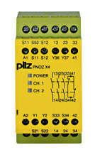 Pilz PNOZX4(24VDC) NOT-AUS-SCHALTGERAET von Pilz
