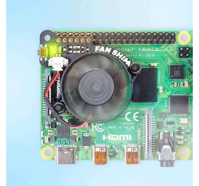 Pimoroni Computer-Kühler Lüfter / Fan SHIM für Raspberry Pi von Pimoroni