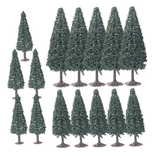 Miniaturbäume, 15 -pcs -Modellbäume, Miniatur mit Basis, Simulation Arquitektura Accesorios für DIY -Landschaft Miniaturbäume, 15 -pcs -Modellbäume, Miniatur mit Basis, Simulation Arquitektura Accesorios für DIY -Landschaft von Pineeseatile