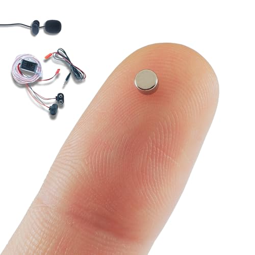 PingaOculto SpionageKopfhörer für Prüfung Mini Nano Unsichtbare Kopfhörer für Handy mit Mikrofon - Unsichtbar Ohrhörer Kabellos Headset für Spicker Spy Earpiece In Ear (Spy Earpiece Nano + Mikrofon) PingaOculto SpionageKopfhörer für Prüfung Mini Nano Unsichtbare Kopfhörer für Handy mit Mikrofon - Unsichtbar Ohrhörer Kabellos Headset für Spicker Spy Earpiece In Ear (Spy Earpiece Nano + Mikrofon) von PingaOculto