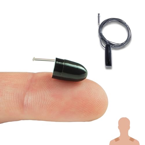 PingaOculto Spion Kopfhörer Bluetooth Prüfung Mini VIP Pro Unsichtbare Kopfhörer Mikrofon Kabel und Haftstreifen - Unsichtbar Ohrhörer Ear (Spion Kopfhörer VIP Pro UltraMini Bluetooth Mikrofonkabel) von PingaOculto