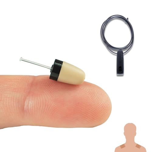 PingaOculto SpionageKopfhörer Bluetooth Prüfung Mini VIP Pro Unsichtbare Kopfhörer mit Mikrofon und Haftstreifen - Unsichtbar Ohrhörer (Spy Earpiece VIP Pro Supermini Bluetooth Integriertes Mikrofon) PingaOculto SpionageKopfhörer Bluetooth Prüfung Mini VIP Pro Unsichtbare Kopfhörer mit Mikrofon und Haftstreifen - Unsichtbar Ohrhörer (Spy Earpiece VIP Pro Supermini Bluetooth Integriertes Mikrofon) von PingaOculto