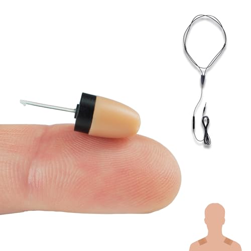 PingaOculto SpionageKopfhörer Prüfung Mini VIP Pro Unsichtbare Kopfhörer Handy mit Mikrofon und Haftstreifen - Unsichtbar Ohrhörer Kabellos Headset Spicker Earpiece Ear (Spy Earpiece VIP Pro Mini) PingaOculto SpionageKopfhörer Prüfung Mini VIP Pro Unsichtbare Kopfhörer Handy mit Mikrofon und Haftstreifen - Unsichtbar Ohrhörer Kabellos Headset Spicker Earpiece Ear (Spy Earpiece VIP Pro Mini) von PingaOculto