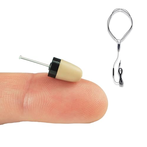 PingaOculto SpionageKopfhörer Prüfung Mini VIP Pro Unsichtbare Kopfhörer für Handy mit Mikrofon - Unsichtbar Ohrhörer Kabellos Headset Spicker Spy Earpiece In Ear (Spy Earpiece VIP Pro Supermini) PingaOculto SpionageKopfhörer Prüfung Mini VIP Pro Unsichtbare Kopfhörer für Handy mit Mikrofon - Unsichtbar Ohrhörer Kabellos Headset Spicker Spy Earpiece In Ear (Spy Earpiece VIP Pro Supermini) von PingaOculto