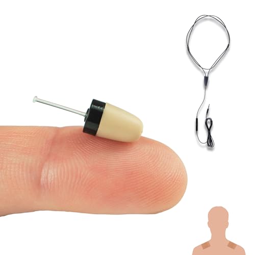 PingaOculto Spion Kopfhörer Prüfung Mini VIP Pro Unsichtbare Kopfhörer für Handy mit Mikrofon und Haftstreifen - Unsichtbar Ohrhörer Kabellos Headset Spicker Ear (Spion Kopfhörer VIP Pro Supermini) PingaOculto Spion Kopfhörer Prüfung Mini VIP Pro Unsichtbare Kopfhörer für Handy mit Mikrofon und Haftstreifen - Unsichtbar Ohrhörer Kabellos Headset Spicker Ear (Spion Kopfhörer VIP Pro Supermini) von PingaOculto