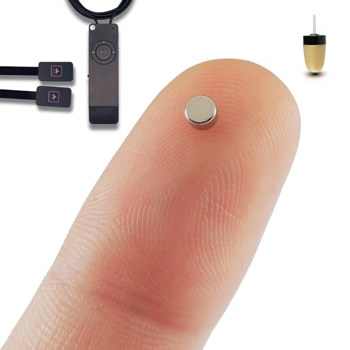 PingaOculto Spion Kopfhörer für Prüfung Mini Nano Unsichtbare Kopfhörer MP3-Player mit Drucktasten - Unsichtbar Ohrhörer Kabellos Headset Spicker (Spion Kopfhörer Nano V2 + VIP Pro Supermini) von PingaOculto