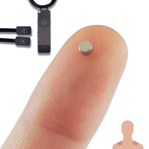 PingaOculto Spion Kopfhörer Prüfung Mini Nano Unsichtbare Kopfhörer MP3-Player Drucktasten und Haftstreifen - Unsichtbar Ohrhörer Kabellos Headset Spicker Spy Earpiece Ear (Spion Kopfhörer Nano V2) von PingaOculto
