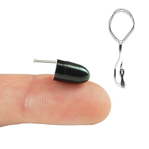 PingaOculto SpionageKopfhörer Prüfung Mini VIP Pro Unsichtbare Kopfhörer für Handy mit Mikrofon - Unsichtbar Ohrhörer Kabellos Headset Spicker Spy Earpiece In Ear (Spy Earpiece VIP Pro UltraMini) von PingaOculto